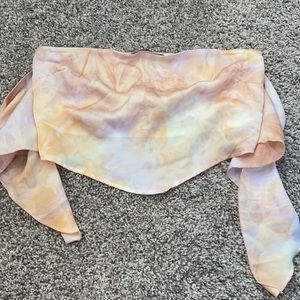 bandana crop top